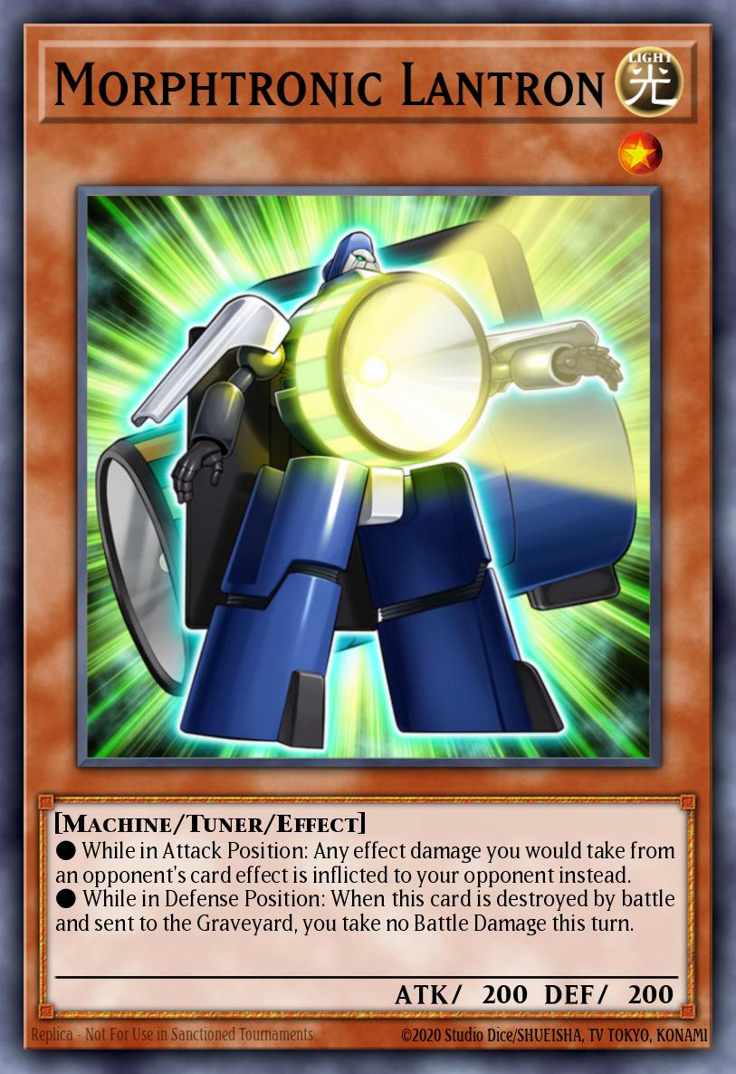 Morphtronic Lantron Common EXVC-EN010 Extreme Victory Yugioh card