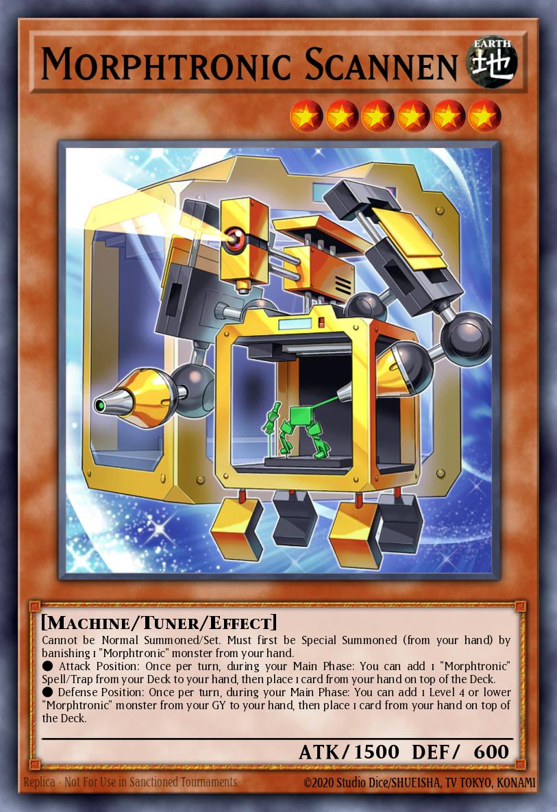 Morphtronic Scannen Common POTE-EN095 Power of the Elements Yugioh card