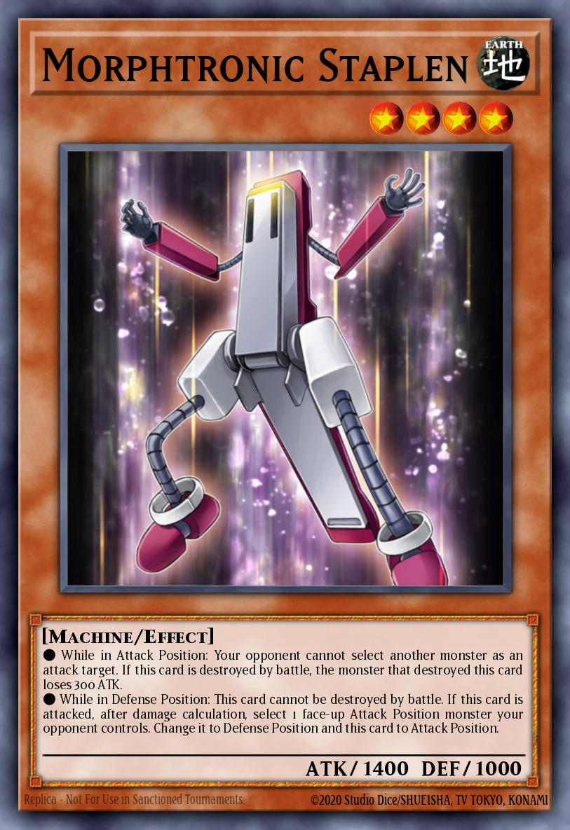 Morphtronic Staplen Common EXVC-EN011 Extreme Victory Yugioh card