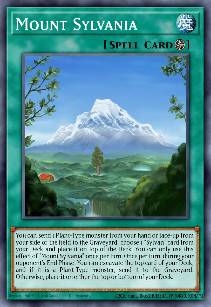 Mount Sylvania Super Rare MP14-EN227 2014 Mega-Tin Mega Pack Yugioh card
