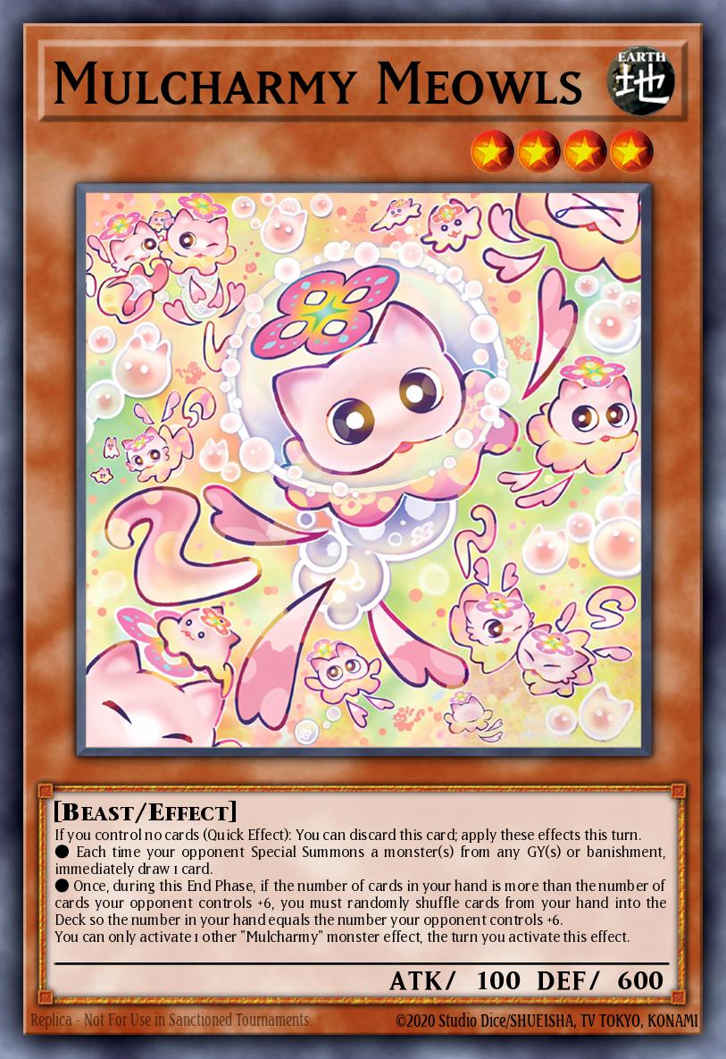Mulcharmy Meowls Common L26D-ENX13 Legendary Modern Decks 2026 Yugioh card
