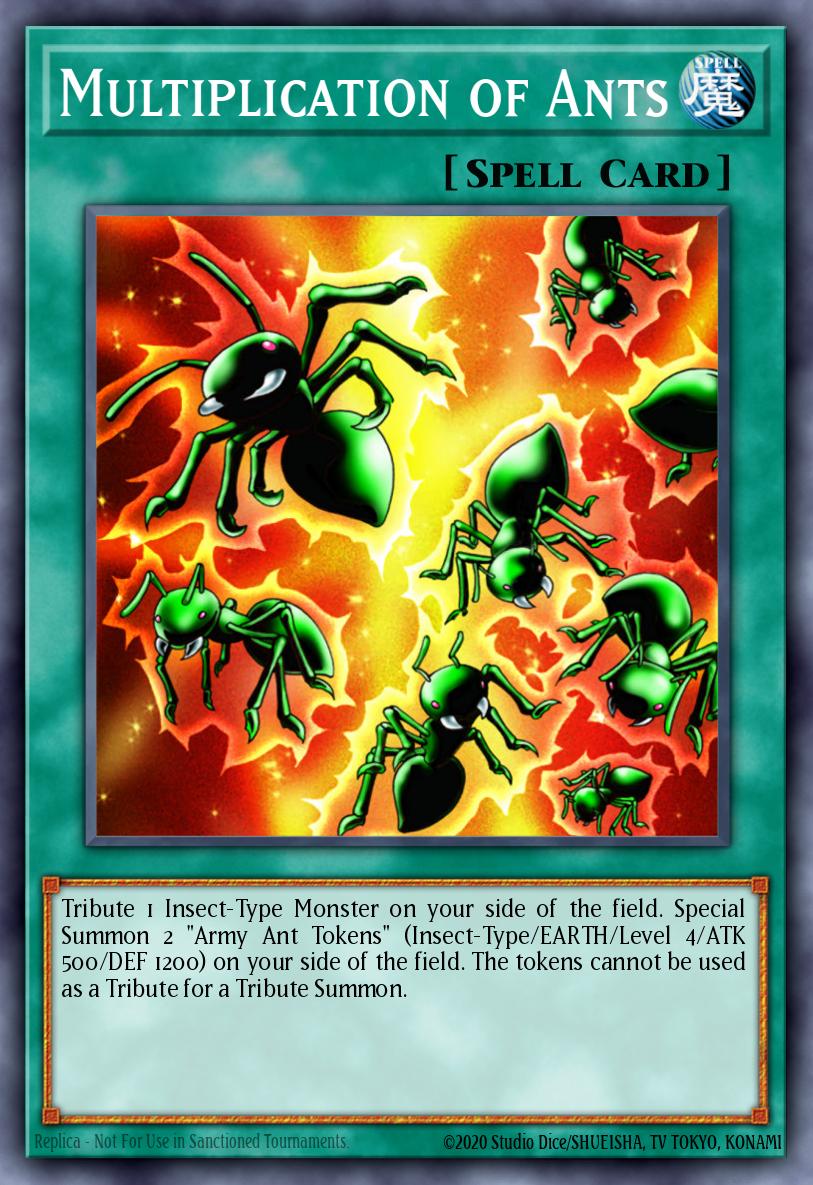 Multiplication of Ants Common DR2-EN099 Dark Revelation Volume 2 Yugioh card