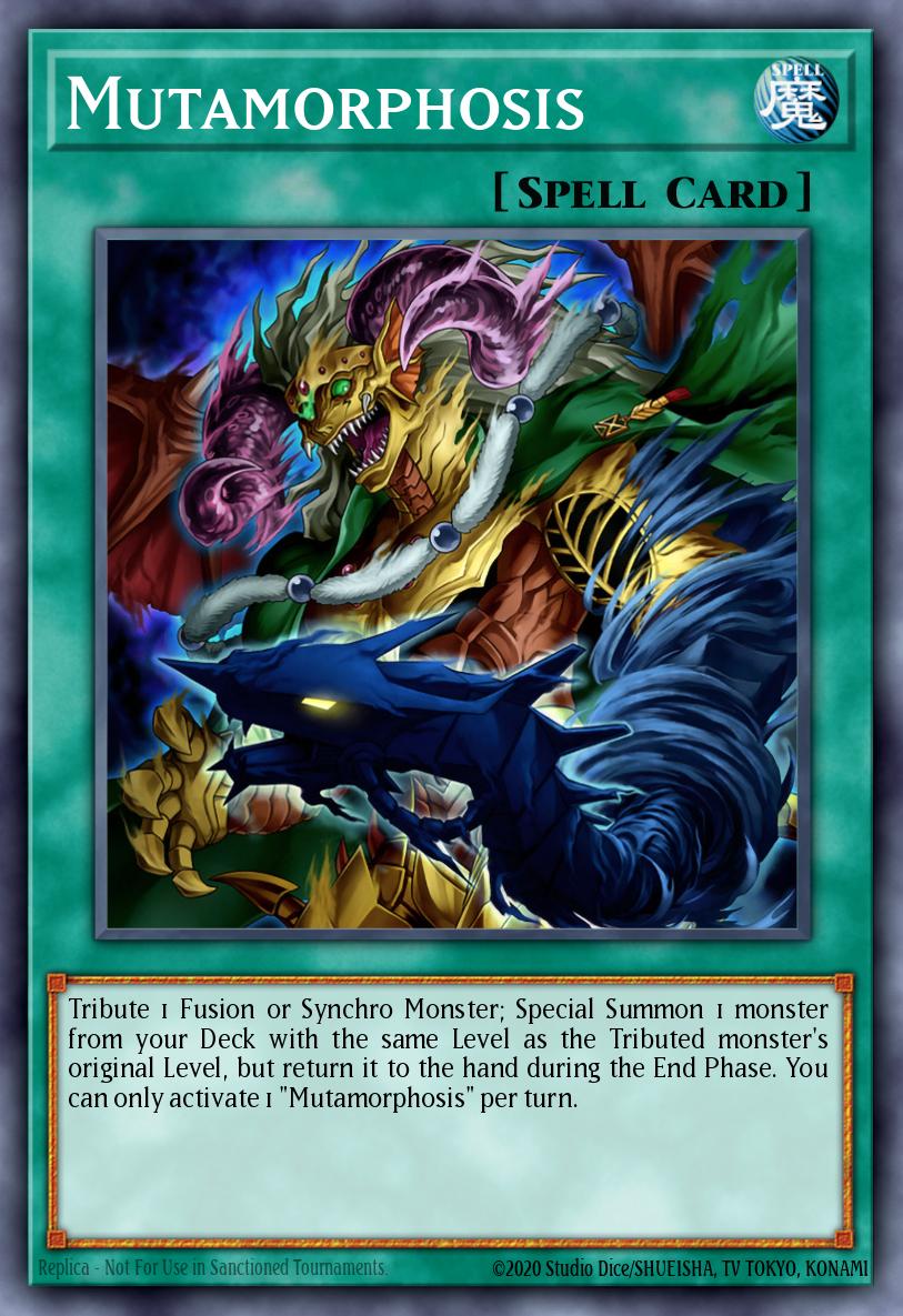 Mutamorphosis Ultra Rare MP25-EN171 2025 Mega-Pack Tin Yugioh card