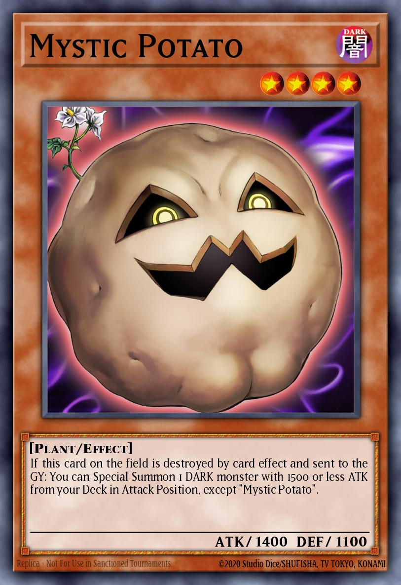 Mystic Potato Common MP25-EN339 2025 Mega-Pack Tin Yugioh card