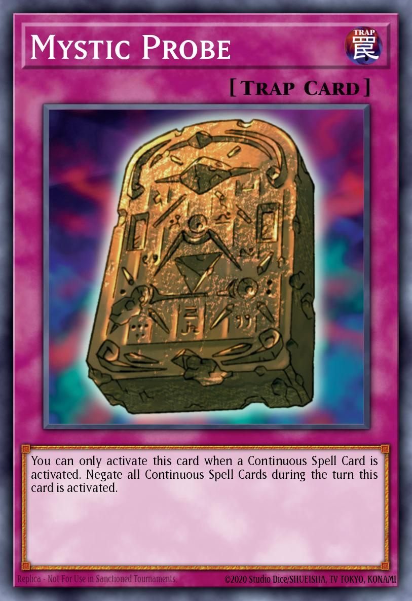Mystic Probe Common PSV-021 Pharaohs Servant Yugioh card