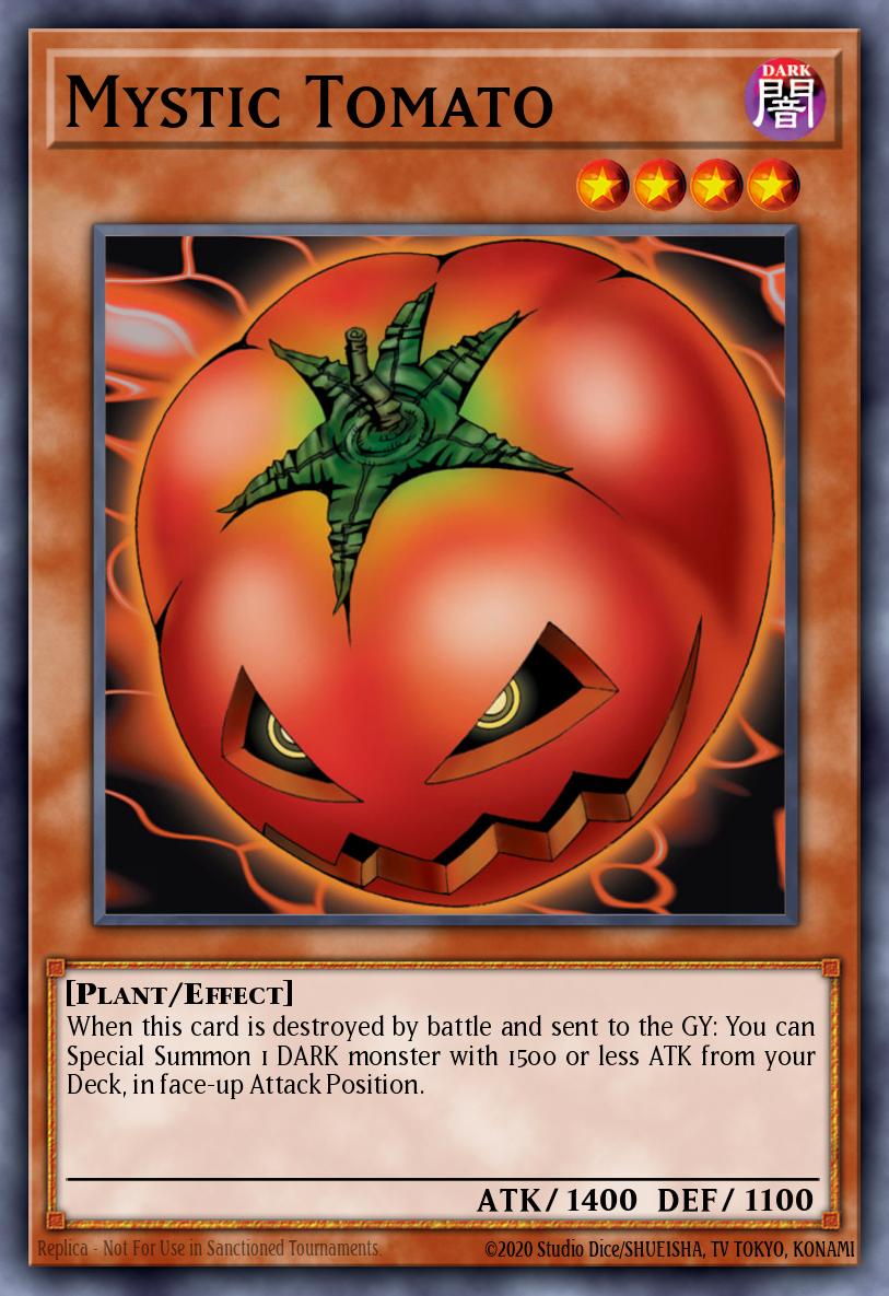 Mystic Tomato Rare DB1-EN057 Dark Beginning 1 Yugioh card