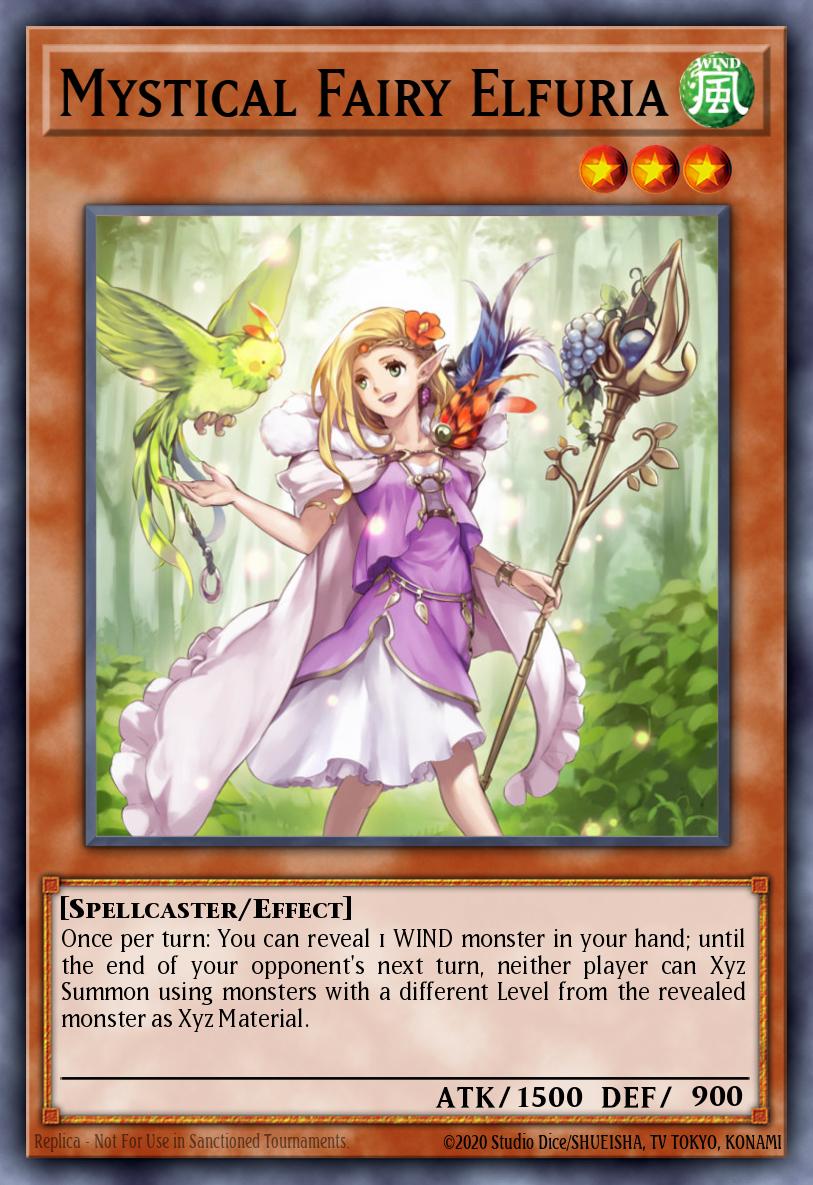 Mystical Fairy Elfuria Secret Rare CBLZ-EN085 Cosmo Blazer Yugioh card