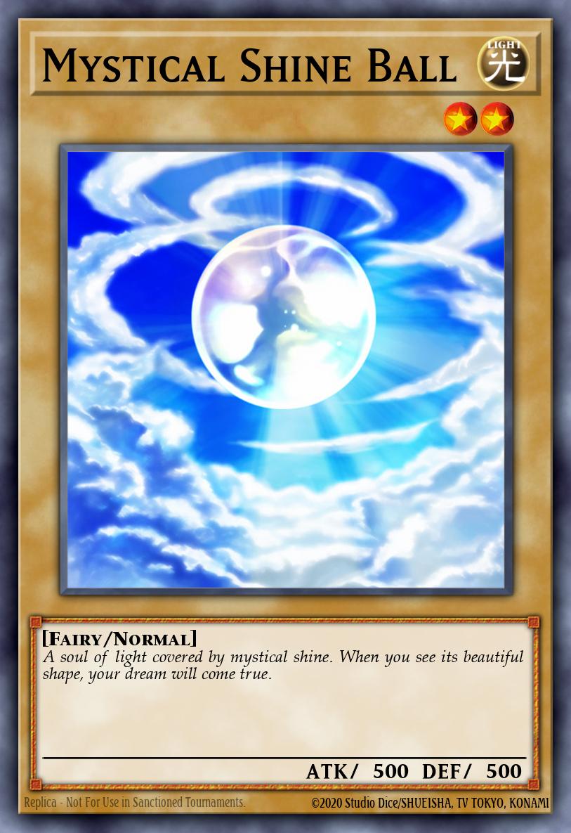 Mystical Shine Ball Common AST-004 Ancient Sanctuary Yugioh card