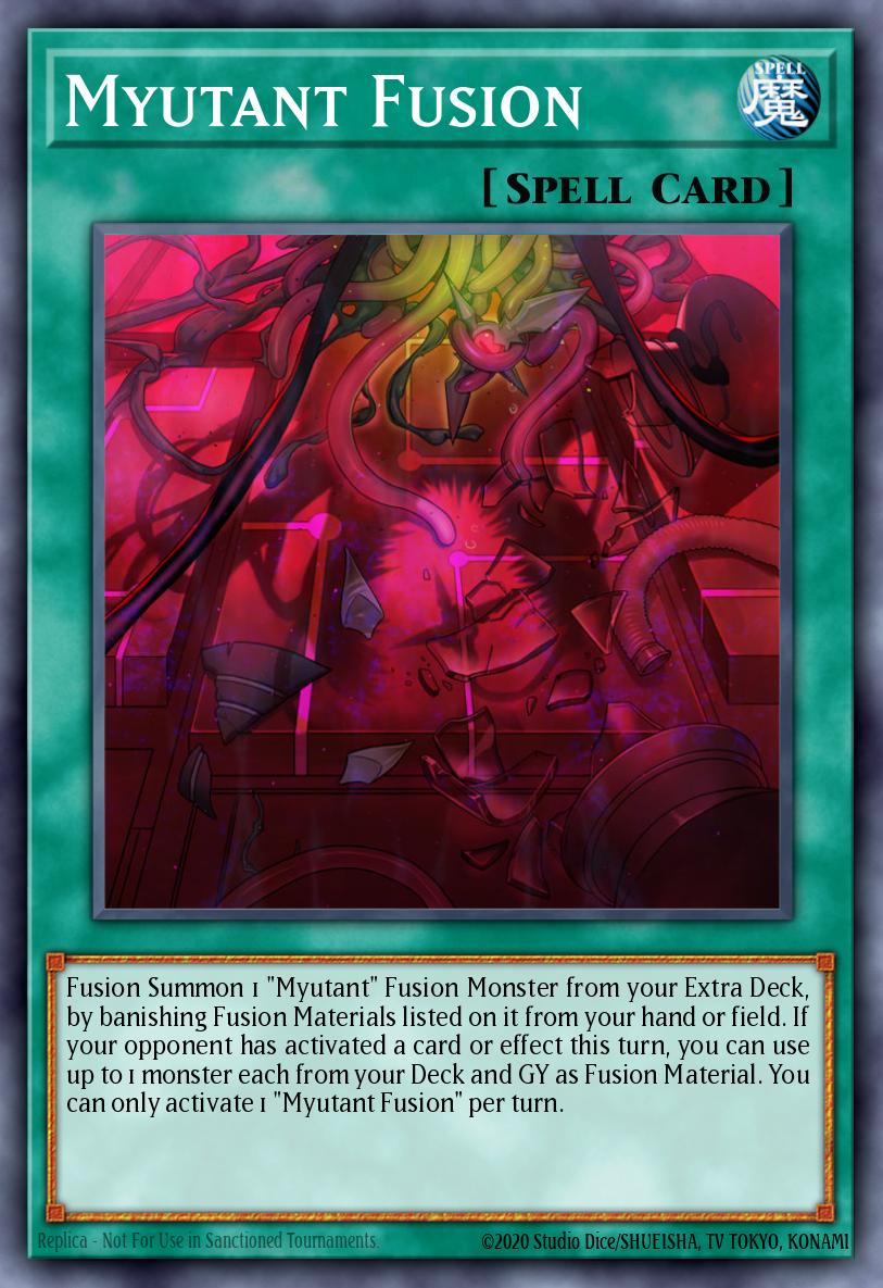 Myutant Fusion Common PHRA-EN093 Phantom Rage Yugioh card