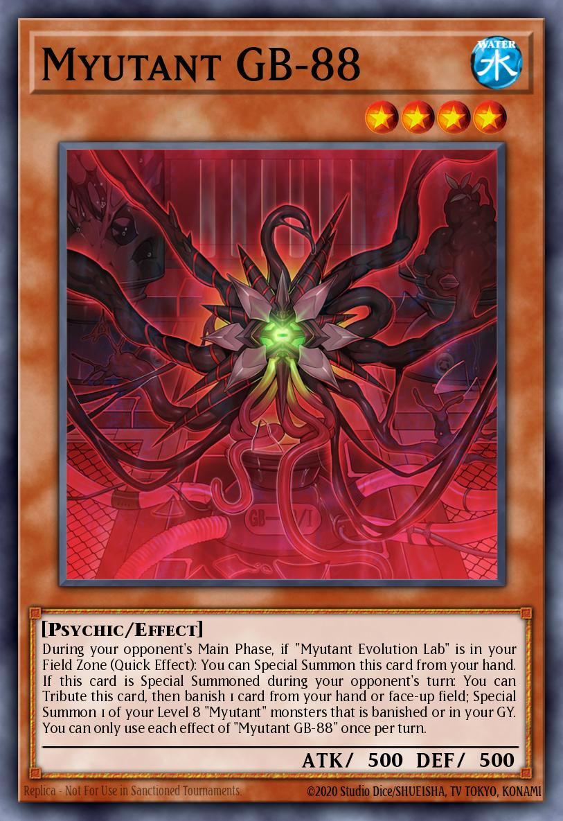 Myutant GB-88 Common PHRA-EN086 Phantom Rage Yugioh card