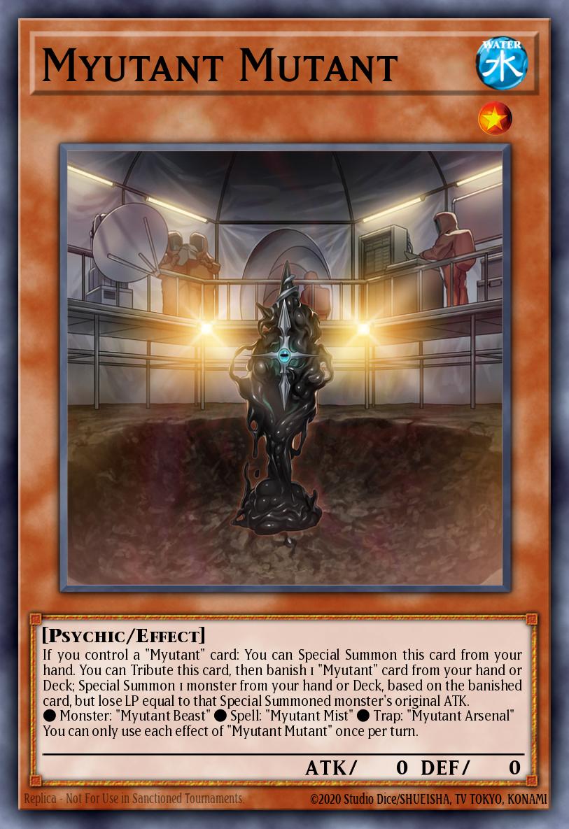 Myutant Mutant Common BACH-EN019 Battle of Chaos Yugioh card