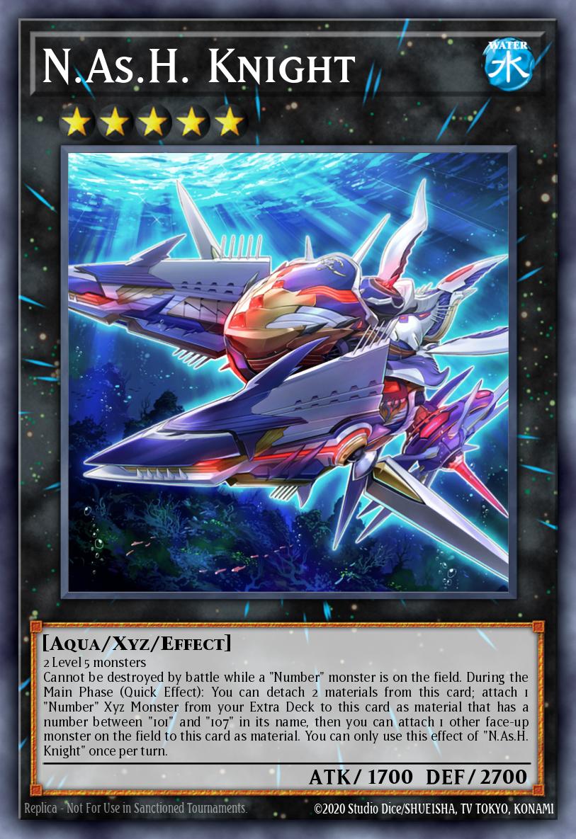 NAsH Knight Rare JUSH-EN059 Justice Hunters Yugioh card
