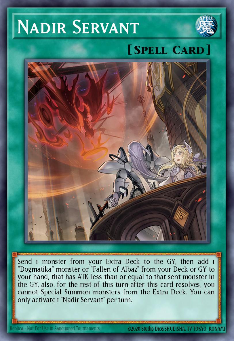 Nadir Servant Ultra Rare CH01-EN027 THE CHRONICLES DECK: The Fallen & The Virtuous (All-Foil Edition) Yugioh card
