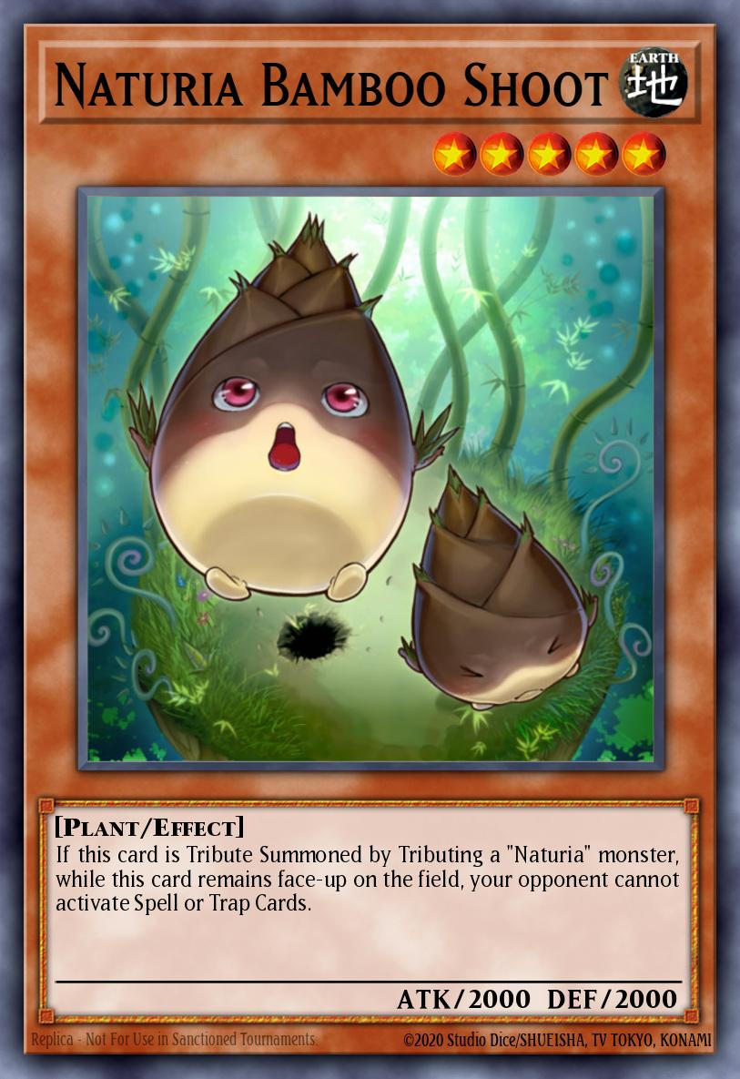 Naturia Bamboo Shoot Ultimate Rare DREV-EN029 Duelist Revolution Yugioh card
