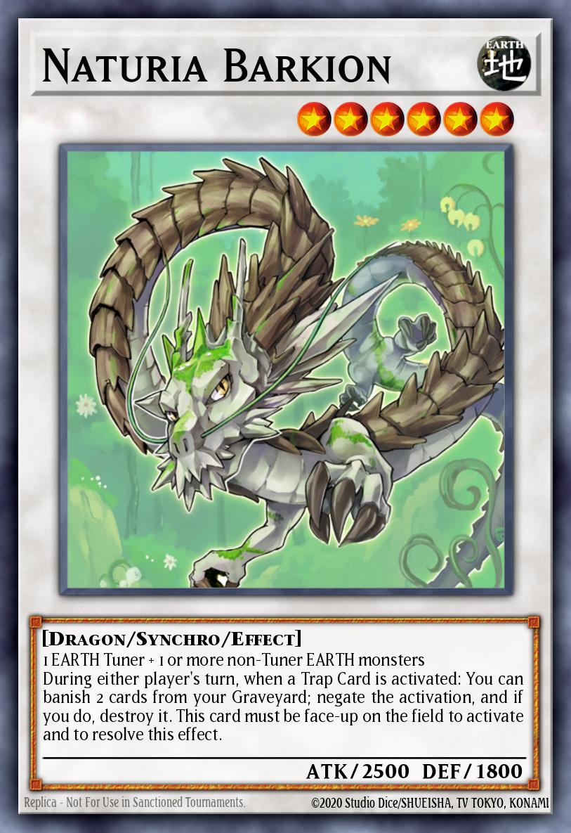 Naturia Barkion Common L26D-ENX33 Legendary Modern Decks 2026 Yugioh card