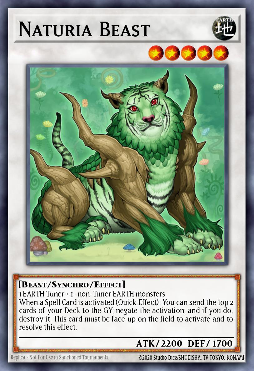 Naturia Beast Common L26D-ENX32 Legendary Modern Decks 2026 Yugioh card
