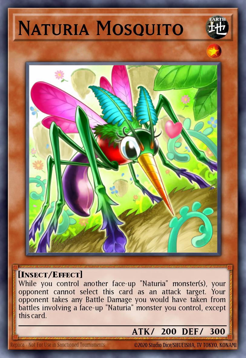 Naturia Mosquito Common DREV-EN027 Duelist Revolution Yugioh card