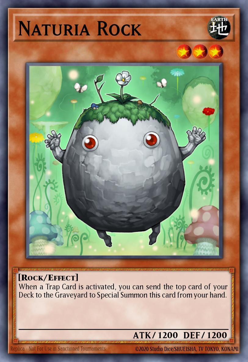 Naturia Rock Duel Terminal Normal Parallel Rare DT02-EN008 Duel Terminal 2 Yugioh card