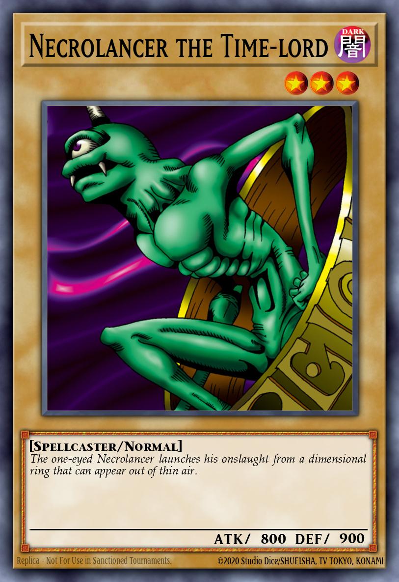Necrolancer the Time-lord Common TP8-EN020 Tournament Pack 8 Yugioh card
