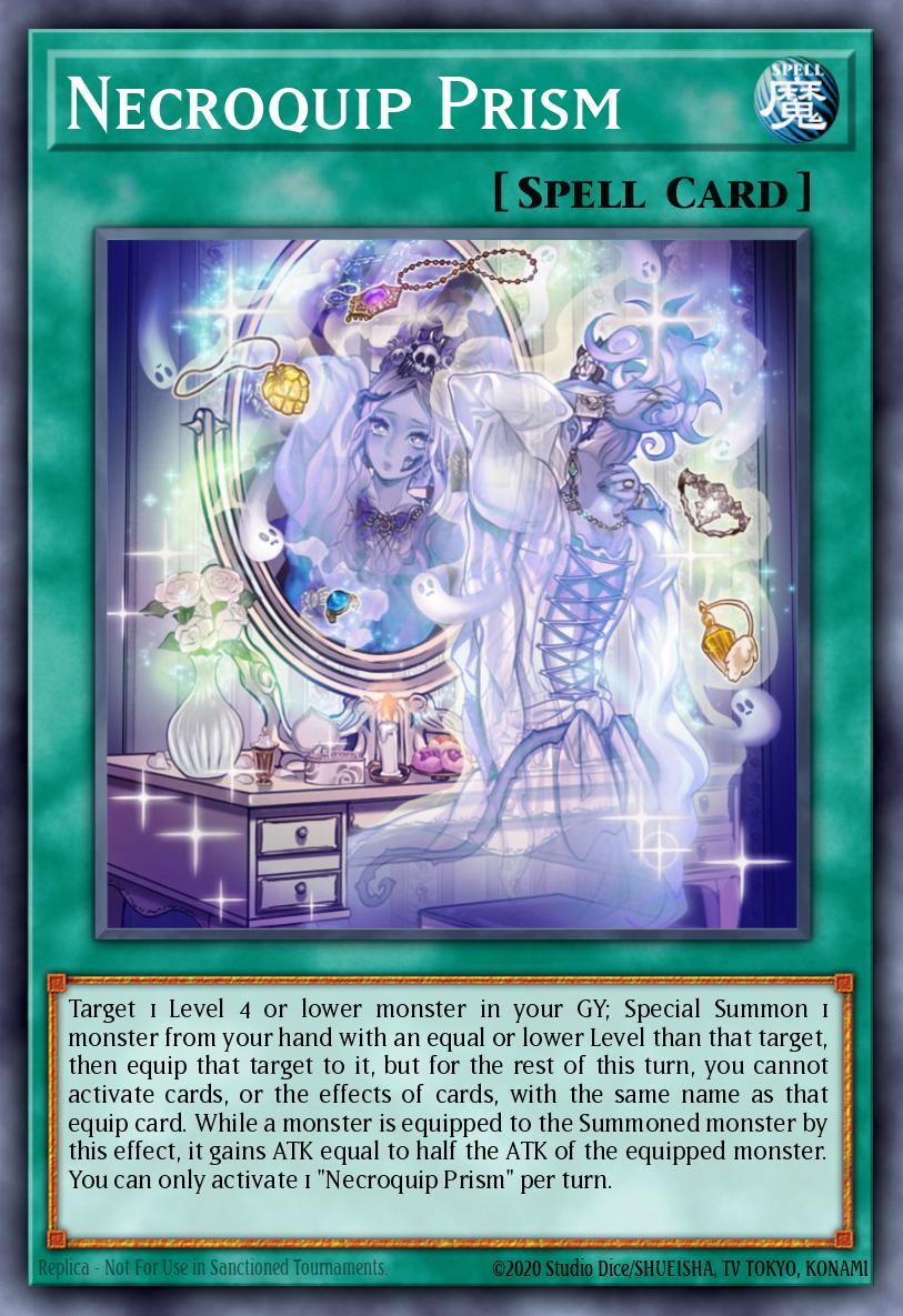 Necroquip Prism Common ETCO-EN084 Eternity Code Yugioh card