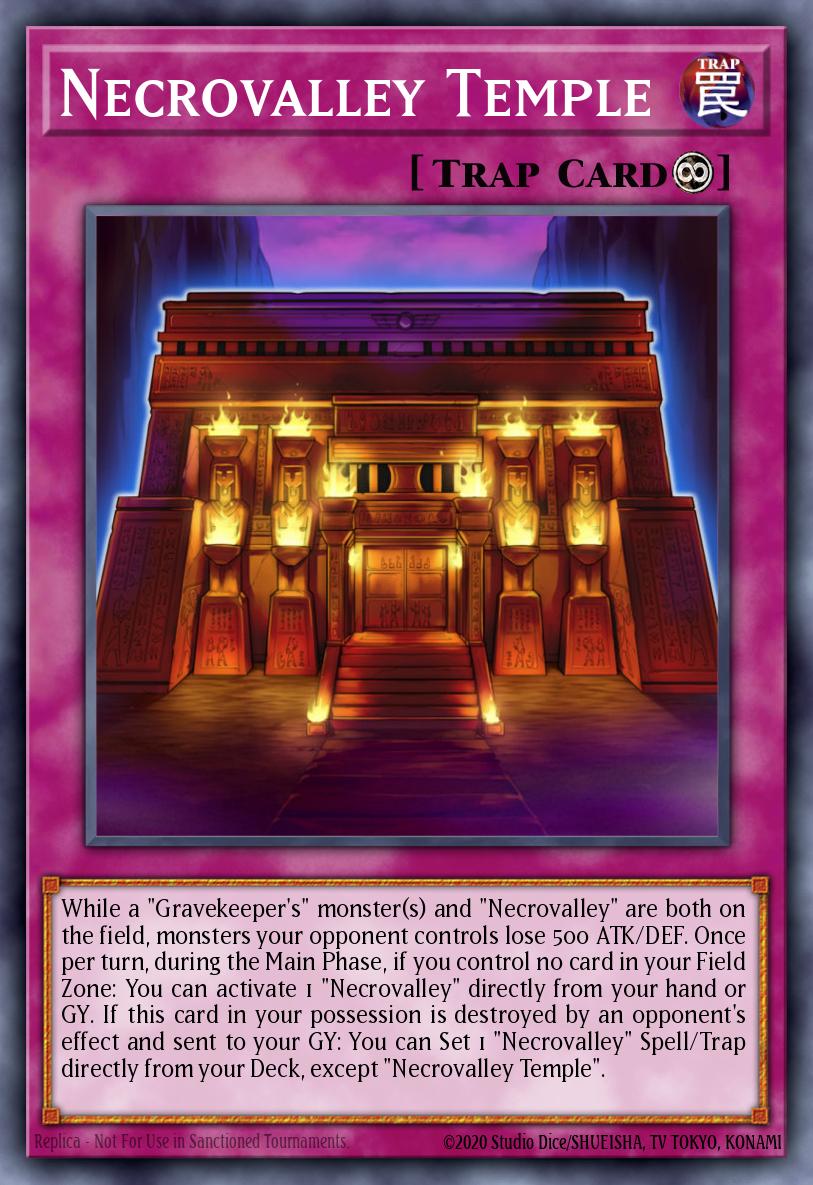 Necrovalley Temple Common MP19-EN205 2019 Gold Sarcophagus Tin Mega Pack Yugioh card