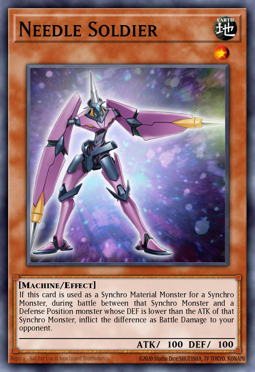 Needle Soldier Common STBL-EN004 Starstrike Blast Yugioh card
