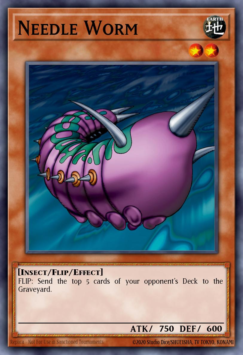 Needle Worm Common DB2-EN102 Dark Beginning 2 Yugioh card