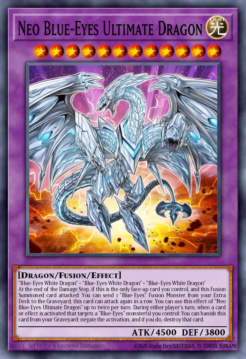 Neo Blue-Eyes Ultimate Dragon Common SDWD-EN035 Structure Deck Blue-Eyes White Destiny Yugioh card