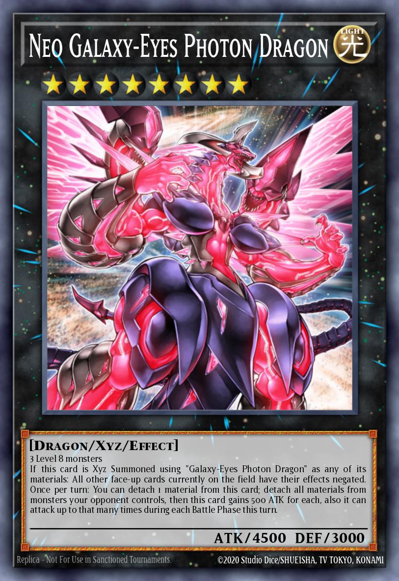 Neo Galaxy-Eyes Photon Dragon Common BLC1-EN070 Battles of Legend Chapter 1 Yugioh card