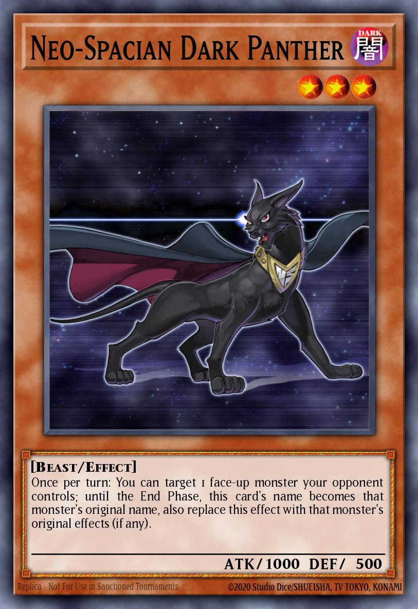 Neo-Spacian Dark Panther Ultra Rare BLRR-EN052 Battles of Legend Relentless Revenge Yugioh card