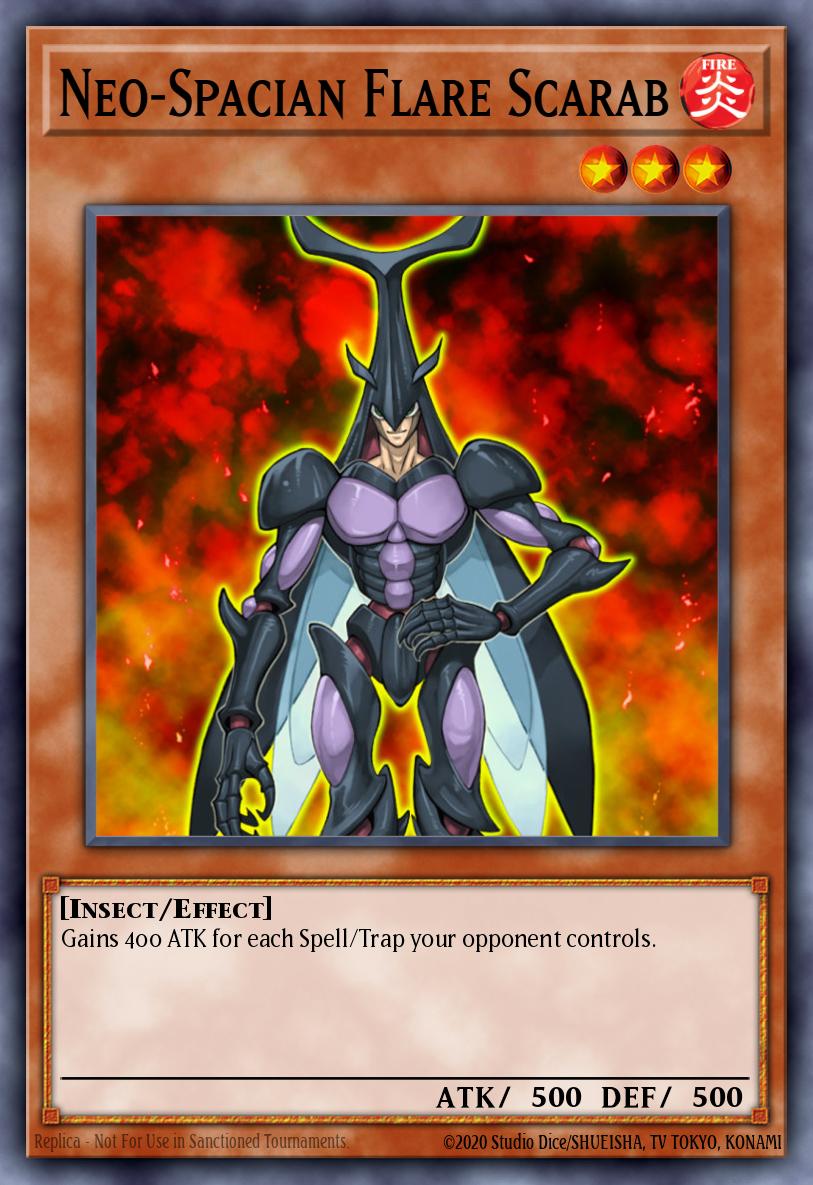 Neo-Spacian Flare Scarab Rare DP03-EN006 Duelist Pack Jaden Yuki 2 Yugioh card