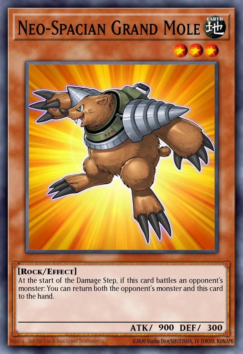 Neo-Spacian Grand Mole Ultra Rare BLRR-EN051 Battles of Legend Relentless Revenge Yugioh card