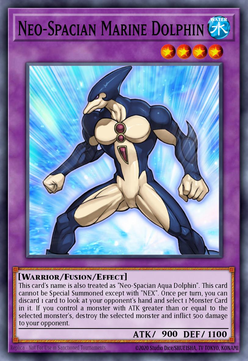 Neo-Spacian Marine Dolphin Common TAEV-EN040 Tactical Evolution Yugioh card