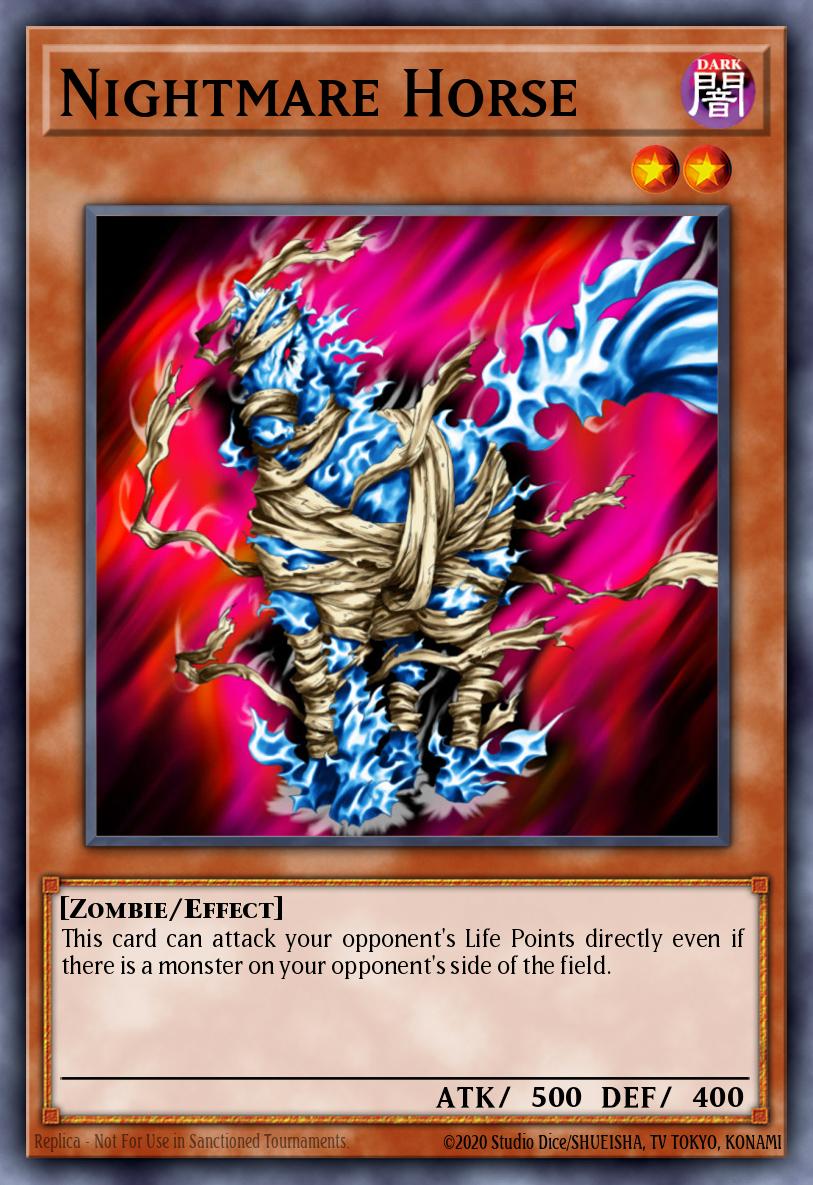 Nightmare Horse Common DR1-EN025 Dark Revelation Volume 1 Yugioh card