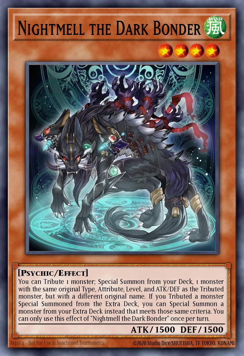 Nightmell the Dark Bonder Rare MP23-EN133 25th Anniversary Tin Dueling Heroes Mega Pack Yugioh card