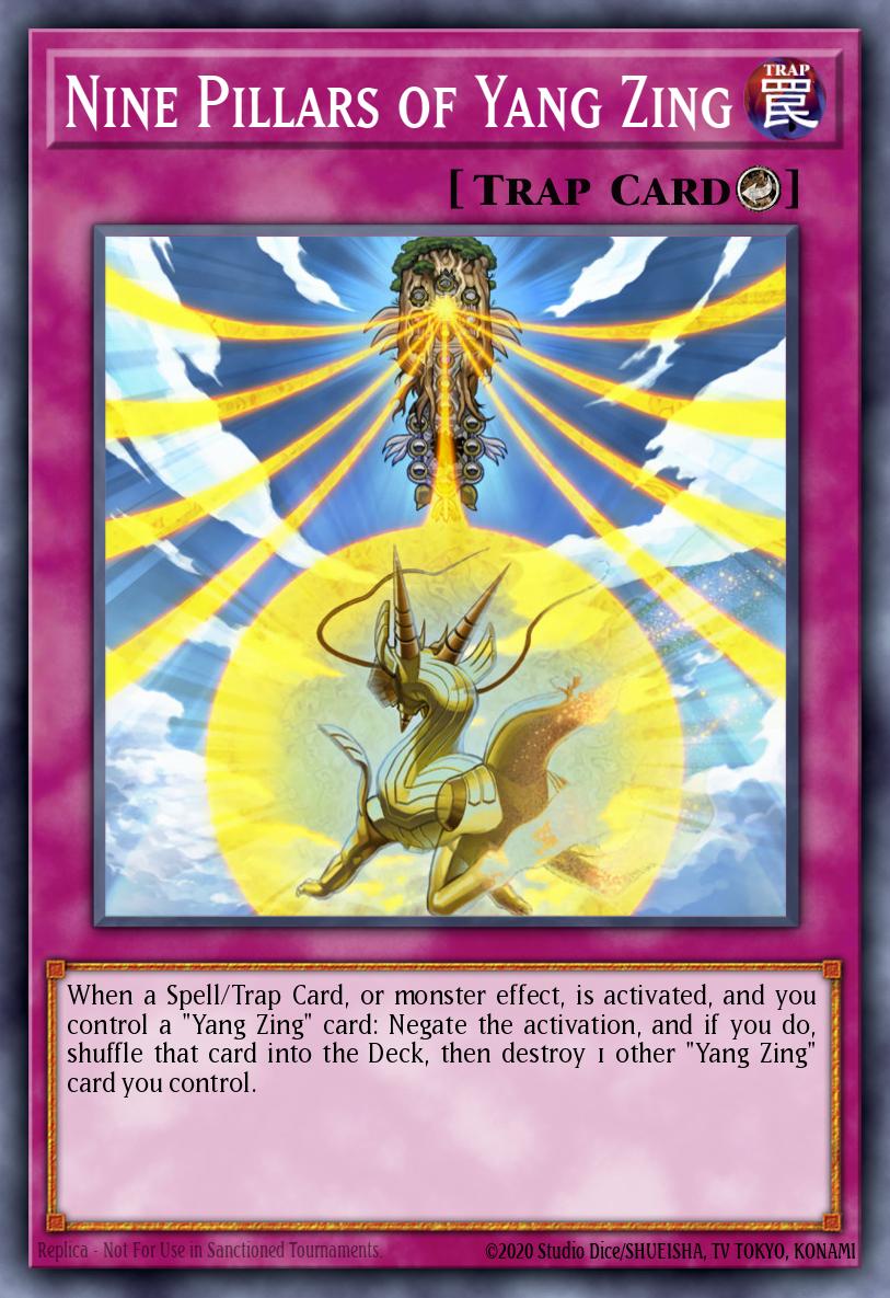 Nine Pillars of Yang Zing Ultra Rare GFP2-EN171 Ghosts From the Past The 2nd Haunting Yugioh card