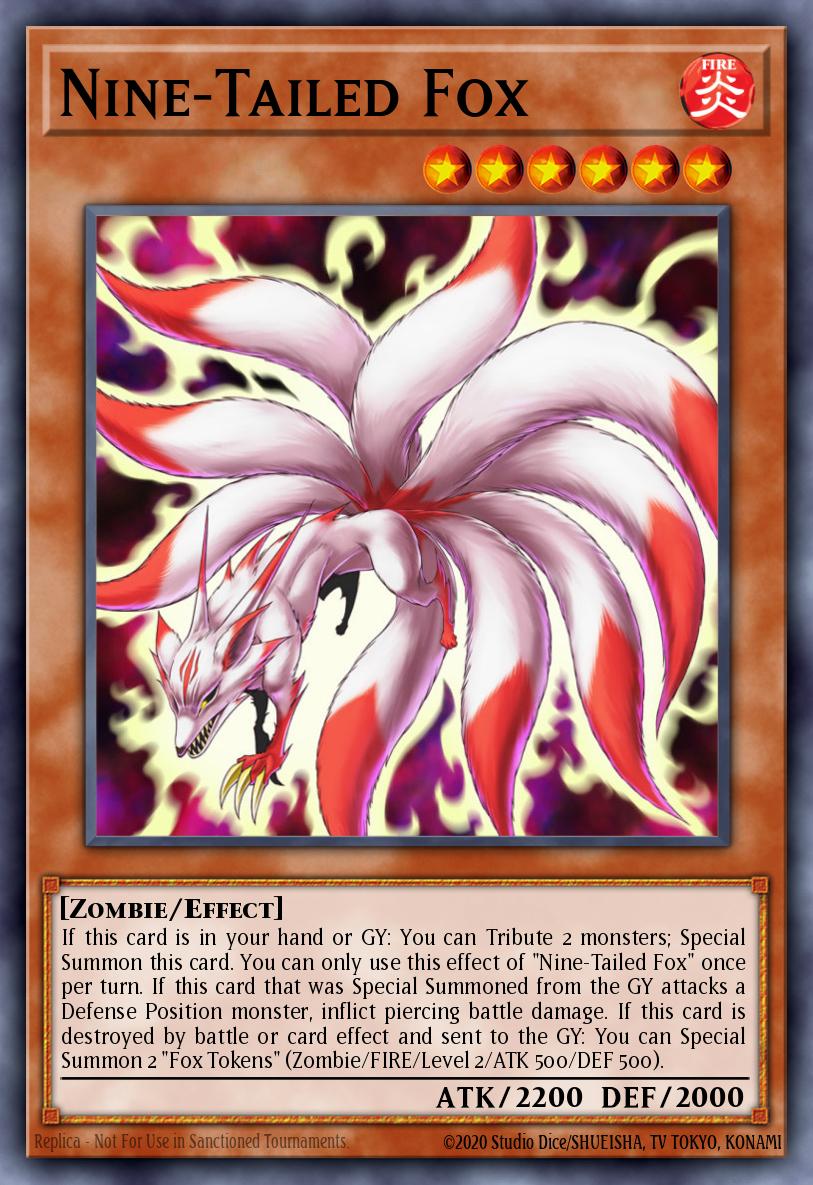 Nine-Tailed Fox Ultra Rare DUPO-EN031 Duel Power Yugioh card
