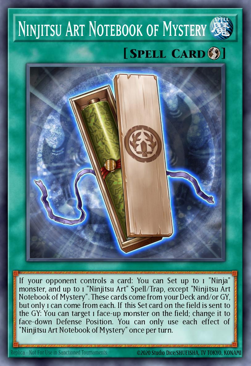 Ninjitsu Art Notebook of Mystery Common MP23-EN201 25th Anniversary Tin Dueling Heroes Mega Pack Yugioh card