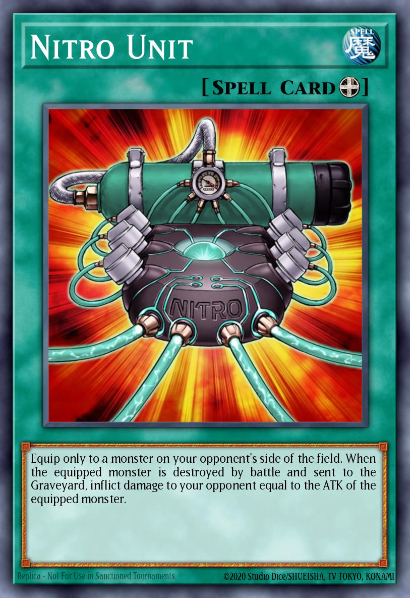 Nitro Unit Rare DR3-EN226 Dark Revelation Volume 3 Yugioh card