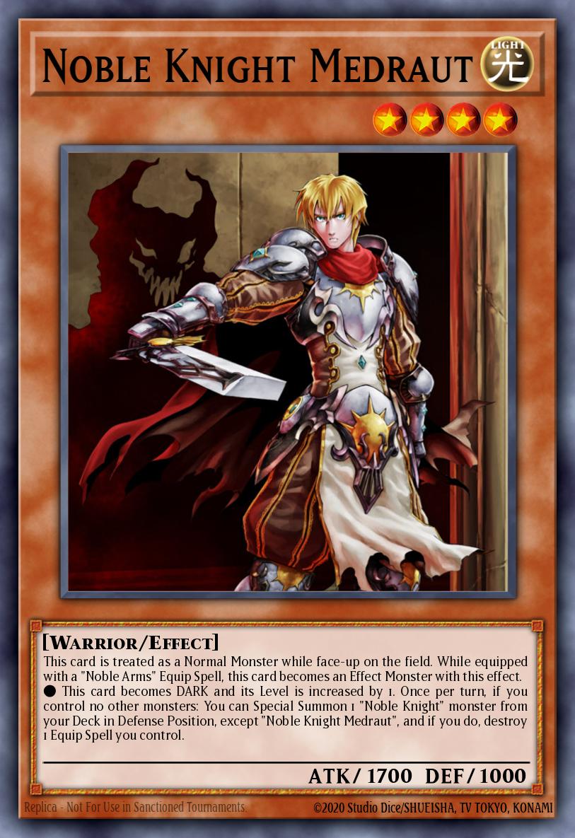 Noble Knight Medraut Ultra Rare BLRR-EN071 Battles of Legend Relentless Revenge Yugioh card
