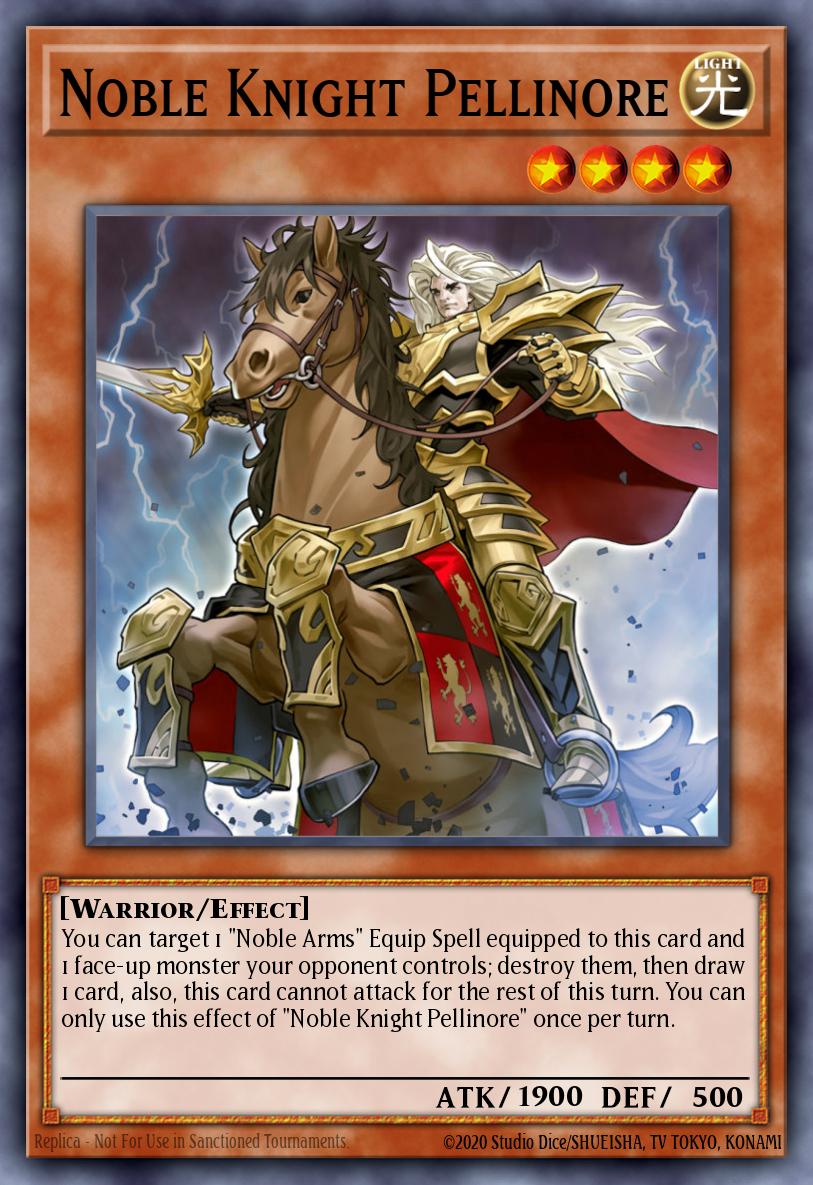 Noble Knight Pellinore Rare MP19-EN143 2019 Gold Sarcophagus Tin Mega Pack Yugioh card