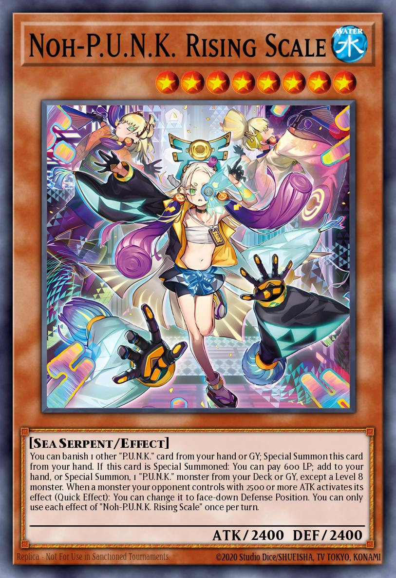 Noh-PUNK Rising Scale Starlight Rare BLMM-EN050 Battles of Legend Monster Mayhem Yugioh card