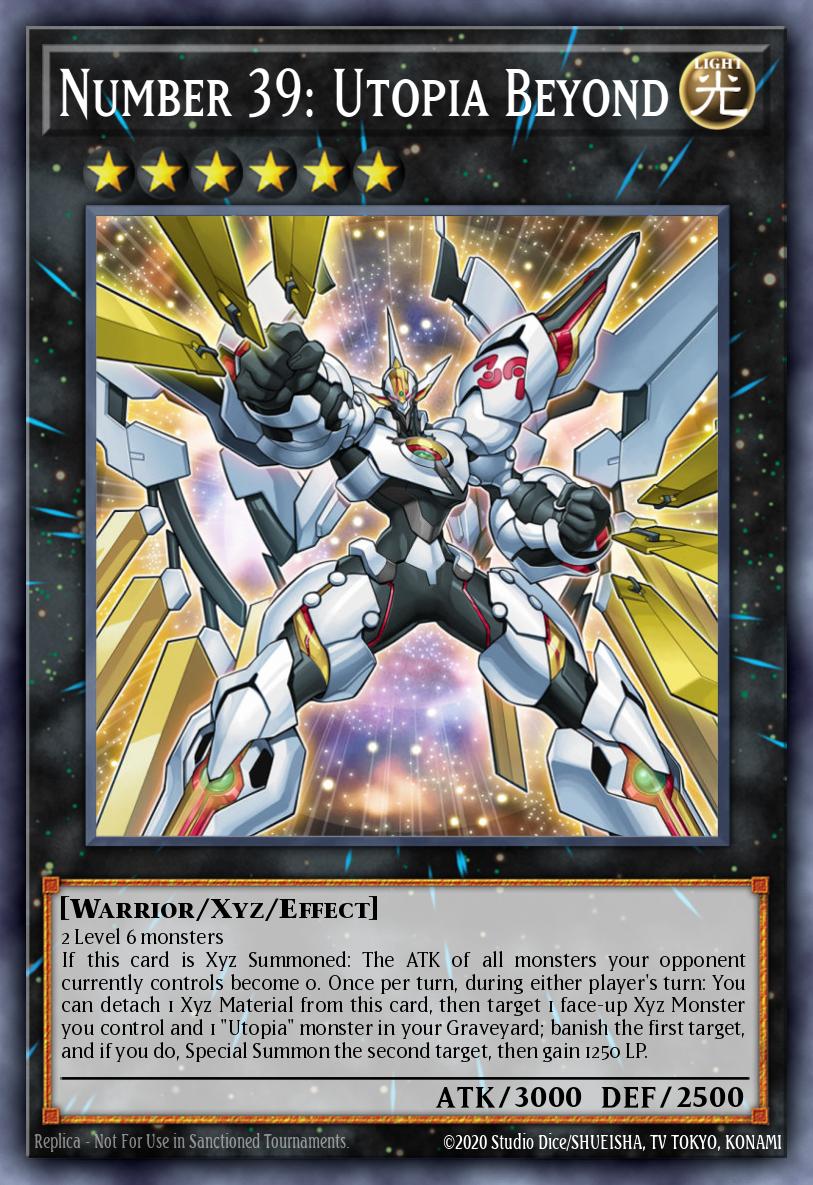 Number 39 Utopia Beyond Super Rare MP15-EN188 2015 Mega-Tin Mega Pack Yugioh card