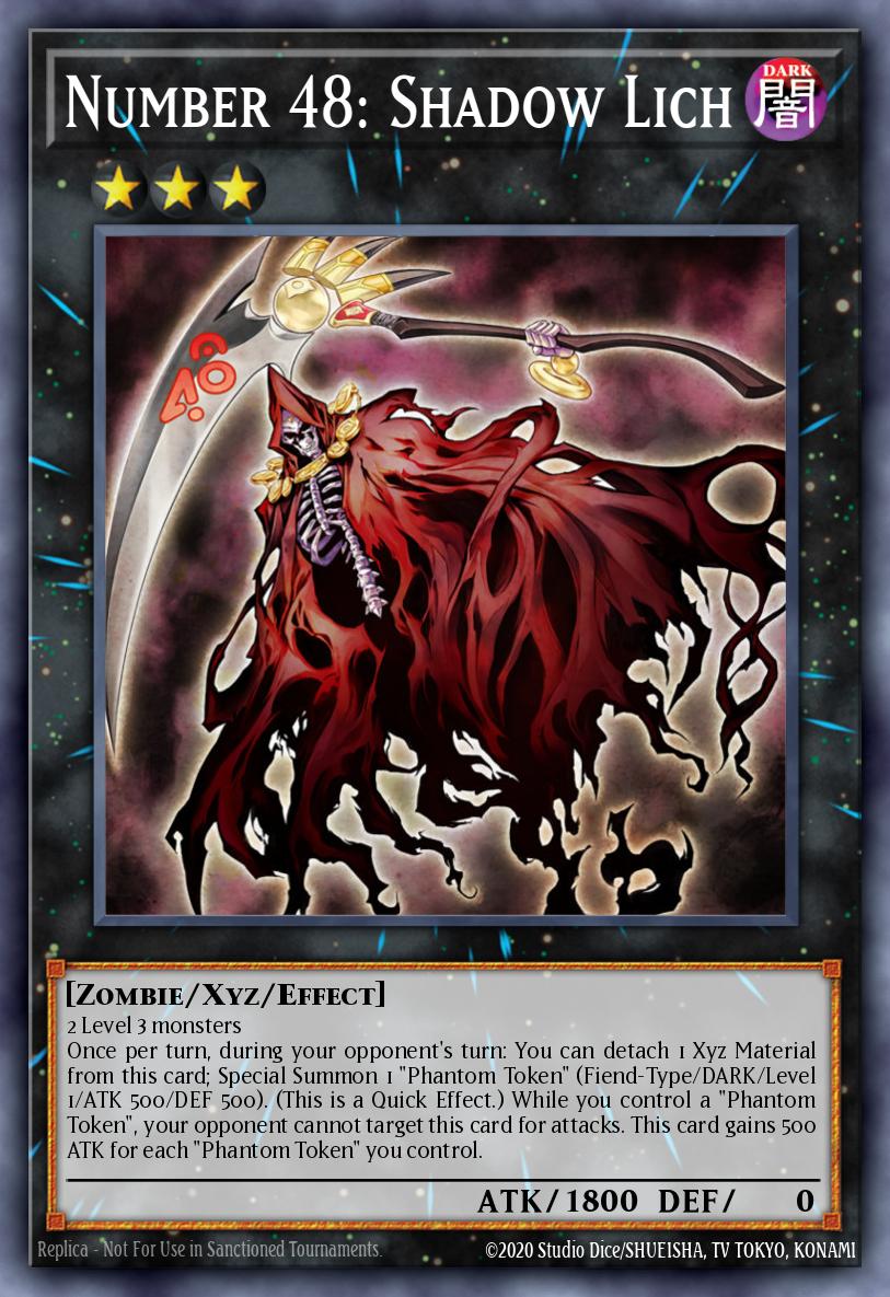 Number 48 Shadow Lich Common MP15-EN056 2015 Mega-Tin Mega Pack Yugioh card