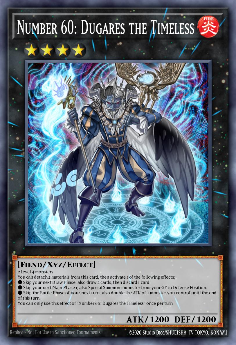 Number 60: Dugares the Timeless Common L26D-ENM26 Legendary Modern Decks 2026 Yugioh card