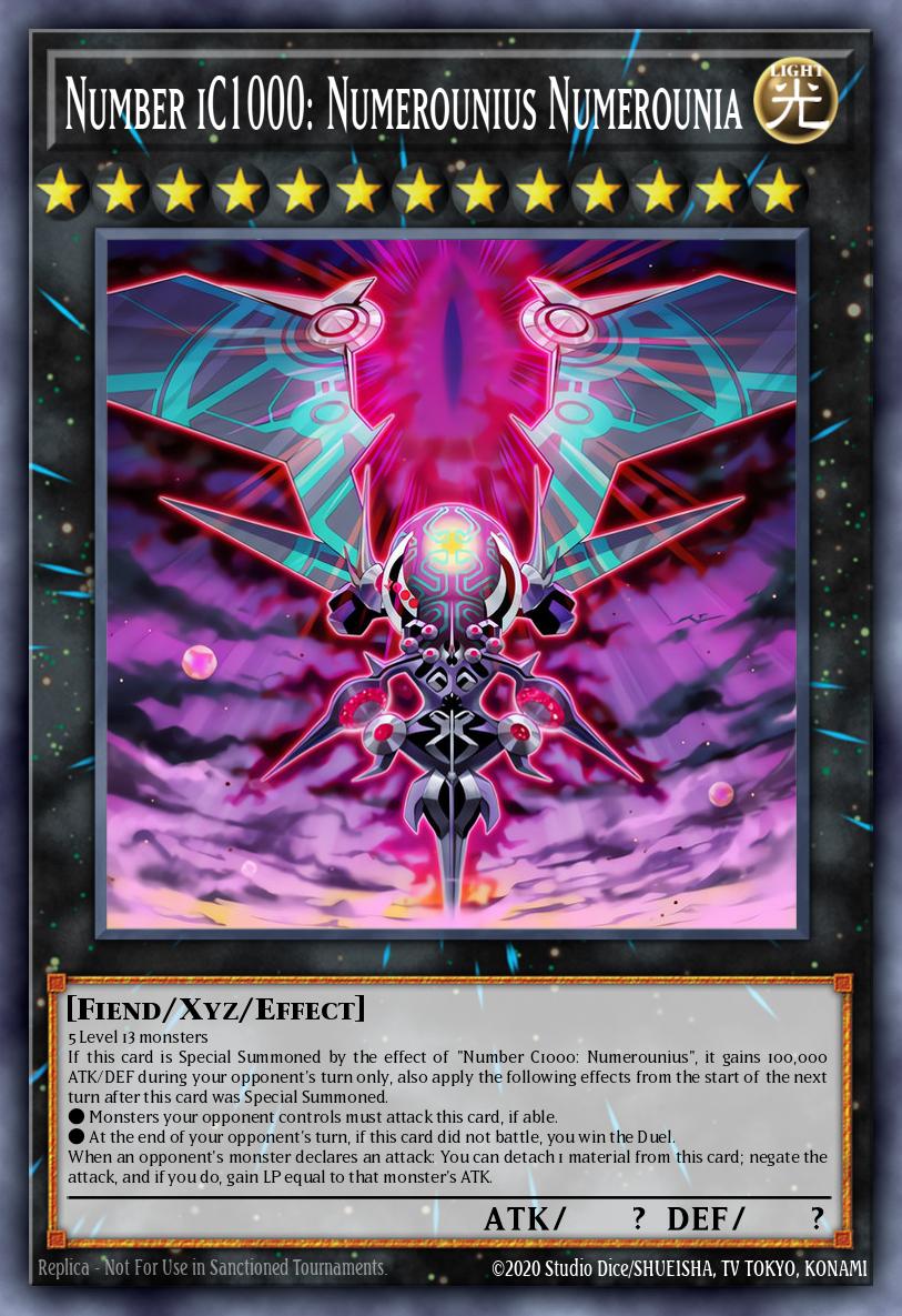 Number iC1000 Numerounius Numerounia Premium Gold Rare MGED-EN032 Maximum Gold El Dorado Yugioh card