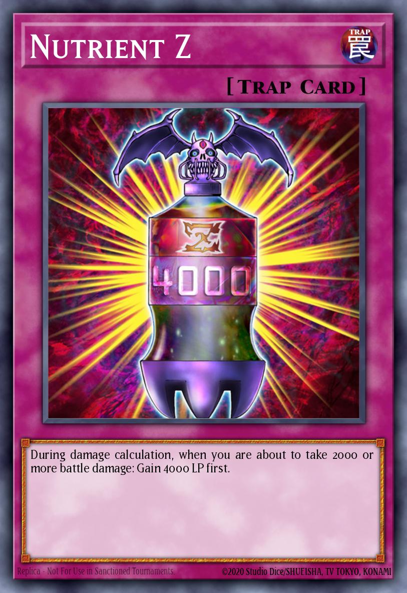 Nutrient Z Common LOD-096 Legacy of Darkness Yugioh card