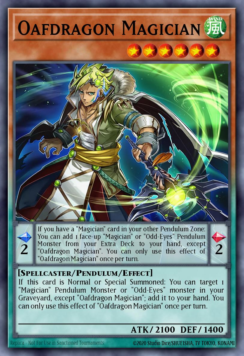 Oafdragon Magician Super Rare SDMP-EN004 Master of Pendulum Structure Deck Yugioh card