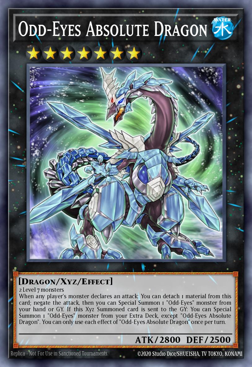Odd-Eyes Absolute Dragon Common LEDD-ENC34 Legendary Dragon Decks Yugioh card