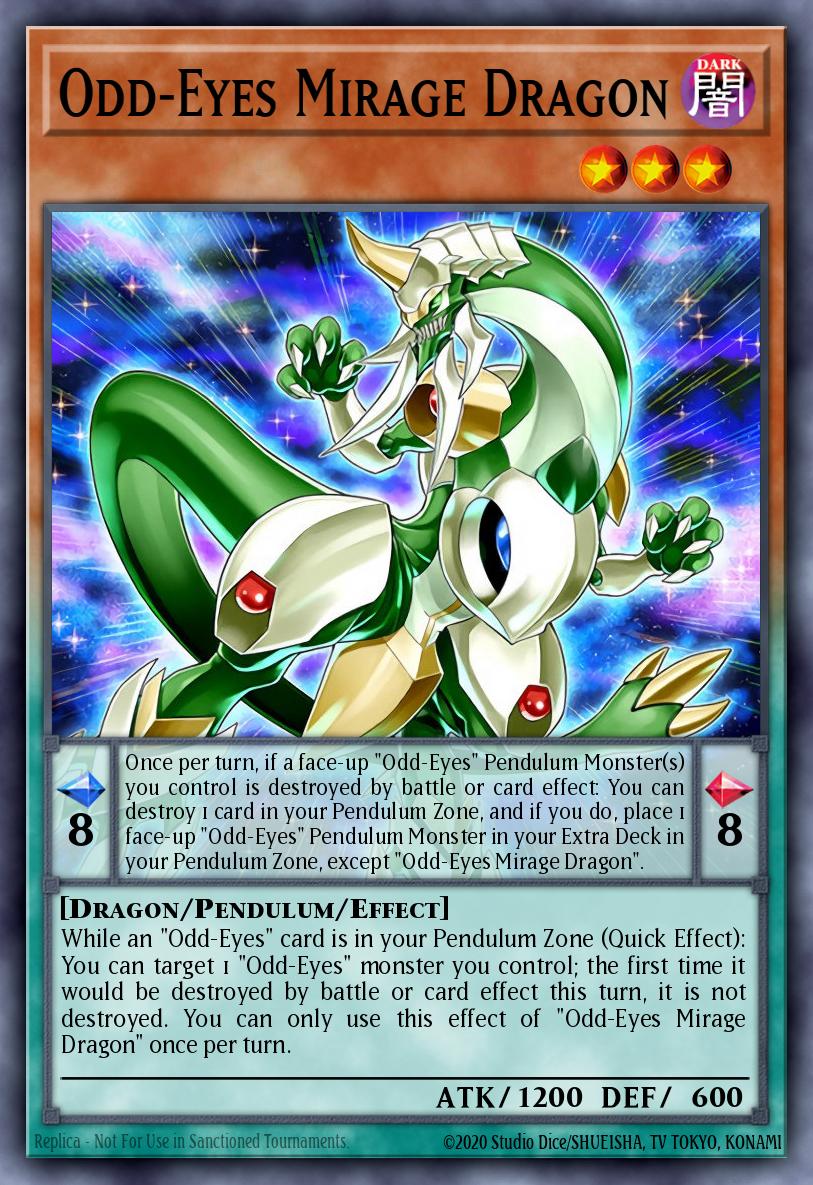 Odd-Eyes Mirage Dragon Common DLCS-EN097 Dragons of Legend The Complete Series Yugioh card